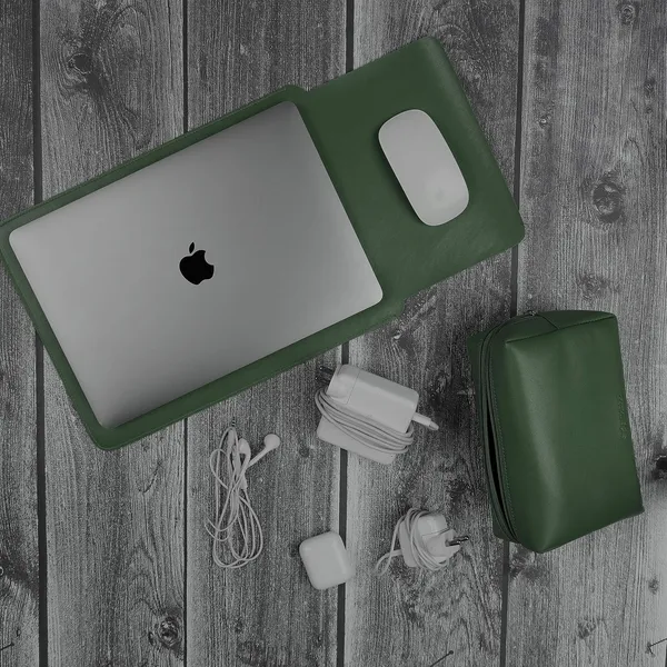 Enthopia_Case_Cover_For_Macbook_Pro_13_Inch_Case_2020_Release_Model_M1_A2338_A2251_A2289_Macbook_Pro_13_Vegan_Leather_Sleeve_Olive_Green