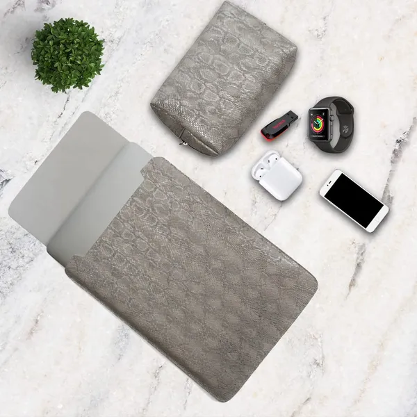 Enthopia_13-_14_Inch_Laptop_Sleeve_For_13_13_3_Inch_Macbooks_Other_Slim_Laptops_Sleeve_With_Organiser_Pouch_For_Mouse_Charger_Hard_Disk_Pen_Drive_Etc_Vegan_Leather_Snake_Print_3