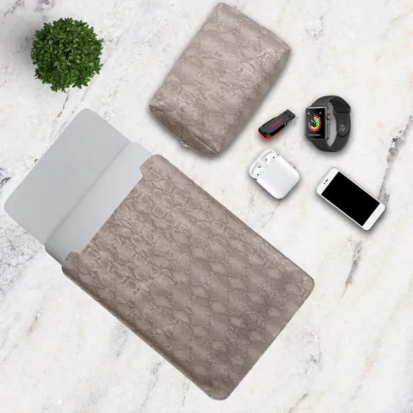 Enthopia_13_Inch_Laptop_Sleeve_For_13_13_3_Inch_Macbooks_Other_Slim_Laptops_Sleeve_With_Organiser_Pouch_For_Mouse_Charger_Hard_Disk_Pen_Drive_Etc_Vegan_Leather_Snake_Print_2