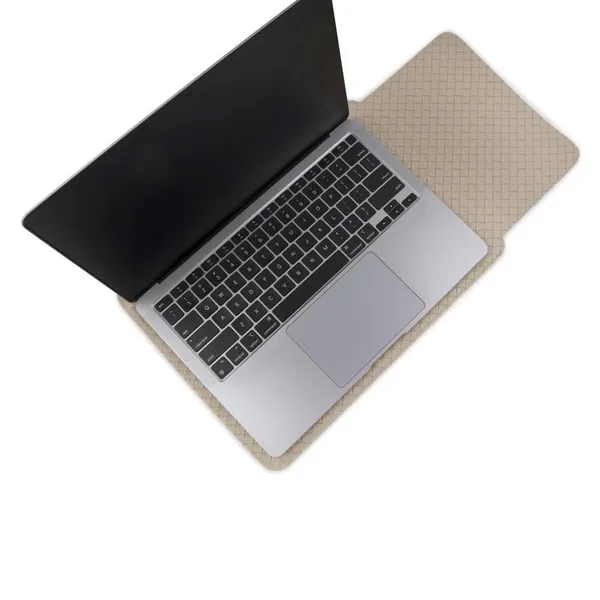 Enthopia_Laptop_Sleeve_For_Macbook_Air_15_Inch_M2_A2941_Vegan_Leather_Sleeve_Criss_Cross_Beige