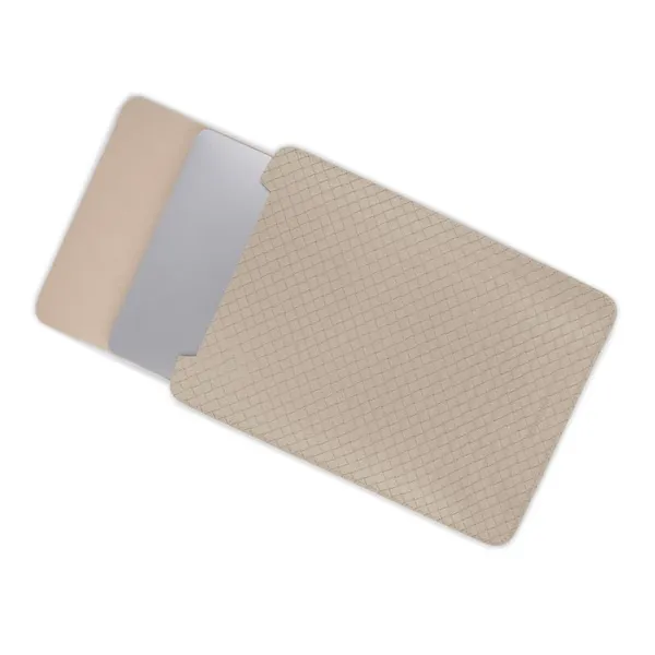 Enthopia_Laptop_Sleeve_For_Macbook_Air_15_Inch_M2_A2941_Vegan_Leather_Sleeve_Criss_Cross_Beige