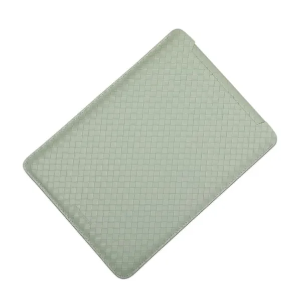Enthopia_Laptop_Sleeve_For_Macbook_Air_15_Inch_M2_A2941_Vegan_Leather_Sleeve_Criss_Cross_Mint