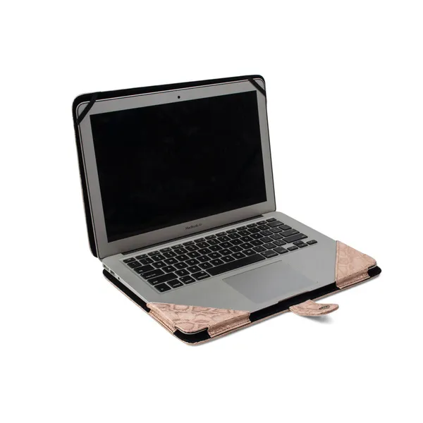 Macbook_Air_13_-_A1466/A1369_-_Size_2_Folio_Case_-_Snake_Pink