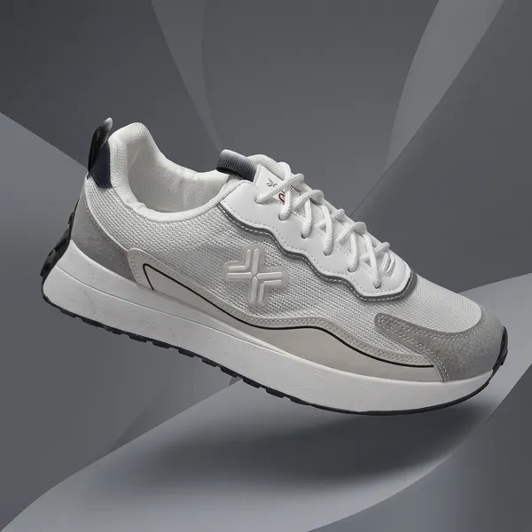 Grey_And_White_Thermoplastic_Rubber_Sole_Running_Sneakers_For_Men