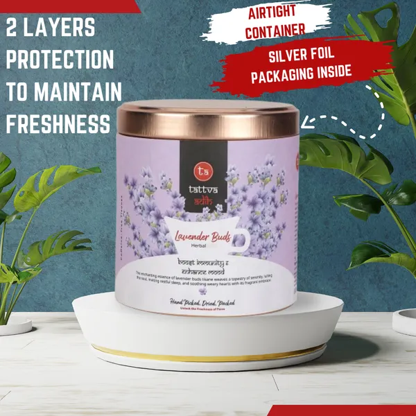 Tattva_Adih_Lavender_Buds_Herbal_Drink,_50Gm_Airtight_Container_30+_Cups,_Caffeine_Free,_High_Antioxidants_Calming_Drink,_Natural_Dried_Loose_Flowers_For_Stress_Relief_&_Better_Sleep,_Refreshing_Hot_Or_Iced