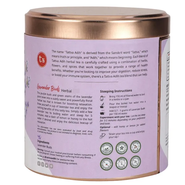Tattva_Adih_Lavender_Buds_Herbal_Drink,_50Gm_Airtight_Container_30+_Cups,_Caffeine_Free,_High_Antioxidants_Calming_Drink,_Natural_Dried_Loose_Flowers_For_Stress_Relief_&_Better_Sleep,_Refreshing_Hot_Or_Iced