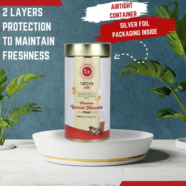 Tattva_Adih_Chennai_Special_Masala_Chai,100G,_60+Cups,_Ctc_Blended_With_Ginger,_Cardamon,_Bay_Leaves,_Fennel,_Cloves,_Cinnamon,_Golmire_And_Other_Spices_Premium_Blend_In_Air_Tight_Cointainer