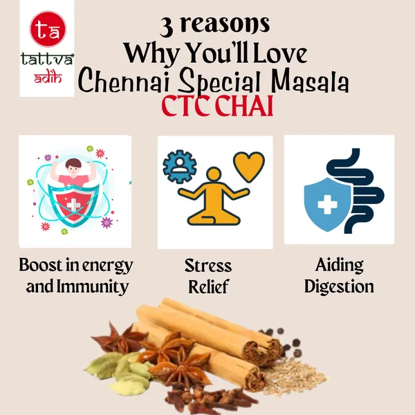 Tattva_Adih_Chennai_Special_Masala_Chai,100G,_60+Cups,Ctc_Blended_With_Ginger,_Cardamon,_Bay_Leaves,_Fennel,_Cloves,_Cinnamon,_Golmire_And_Other_Species_Premium_Blend_In_Pouch_Packaging