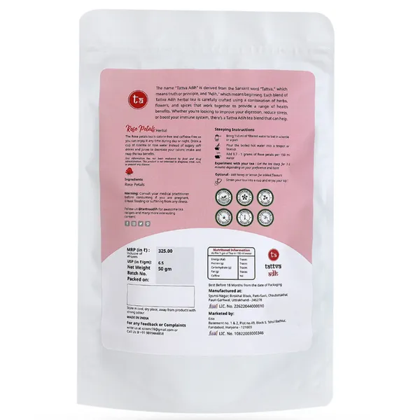 Tattva_Adih_Rose_Herbal_Drink_|_Natural_Dried_Petals_50G_Pouch_I_50_Cups_|_Tisane_I_Hot_Or_Iced_Drink_|_Relieves_Stress,_Enhance_Hair_&_Skin_Beauty