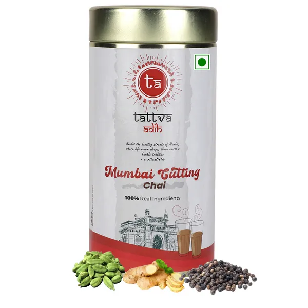 Tattva_Adih_Mumbai_Cutting_Chai_100G,_60+Cups,_Ctc_Blended_With_Elaichi,_Ginger,_Black_Pepper,_Premium_Blend_In_Airtight_Container