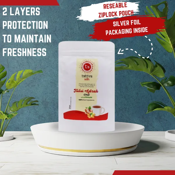 Tattva_Adih_Tulsi_Adrak_Chai_100G,_60+_Cups,_Ctc_Blended_With_Rama_Tulsi,_Shyama_Tulsi,_Vana_Tulsi_&_Dry_Ginger_Premium_Blend_In_Pouch_Packaging