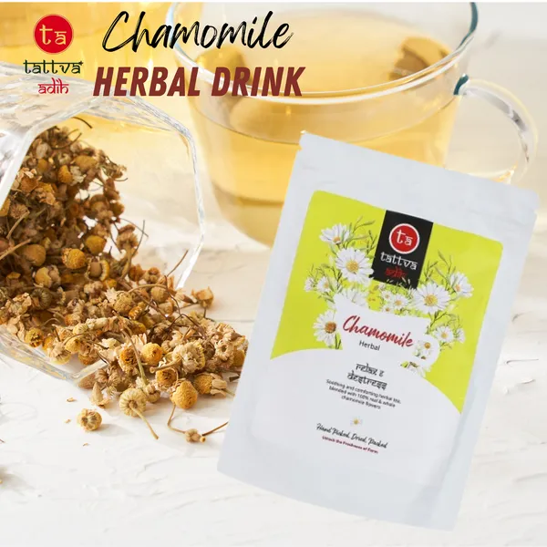 Tattva_Adih_Chamomile_Loose_Flower_Drink,_50_Gm_Pouch_30+_Cups,_Promotes_Good_Sleep_&_Stress_Relief,_Soothing_For_Relaxation,_Caffeine_Free,_Natural_Dried_Flowers_Based_Herbal_Drink_Pack_Of_2
