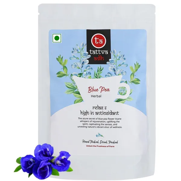 Tattva_Adih_Blue_Pea_Flower_(Shankhpushpi)_Herbal_Drink,_50Gm_Pouch_30+_Cups,_Best_For_Stress_Relief_&_Relaxation,_Antioxidant_Rich,_Caffeine_Free,_Dried_Butterfly_Pea_For_Mocktails,_Iced_And_Hot_Drink