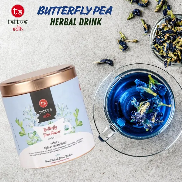 Tattva_Adih_Blue_Pea_Flower_(Shankhpushpi)_Herbal_Drink,_25Gm_Airtight_Container_25_Cups,_For_Stress_Relief_&_Relaxation,_Antioxidant_Rich,_Caffeine_Free,_Dried_Butterfly_Pea_Flower_For_Mocktails,_Iced_And_Hot_Drink_Pack_Of_2