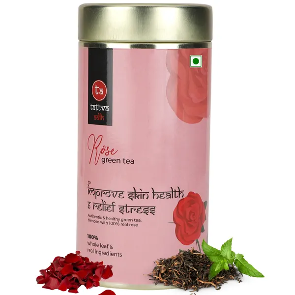 Tattva_Adih_Rose_Green_Tea_100G_60+_Cups_|_Whole_Leaf_Green_Tea_With_Natural_Rose_Petals_|_Refreshing_Floral_Aroma_|_For_Glowing_Skin_&_Wellness_|_100G_Tin_Box