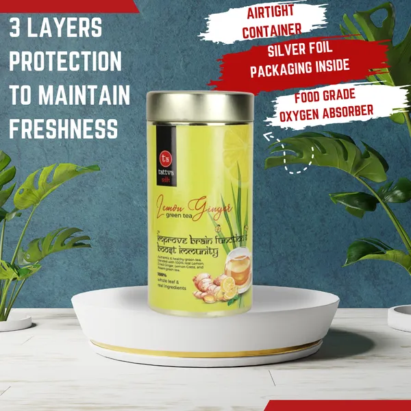 Tattva_Adih_Lemon_Ginger_Green_Tea_100G_60+_Cups_|Infusion_Tea,_Warming,_Ginger_Spice_And_Zesty_Lemon_Flavour_G/T_(100_Grams_Airtight_Container)