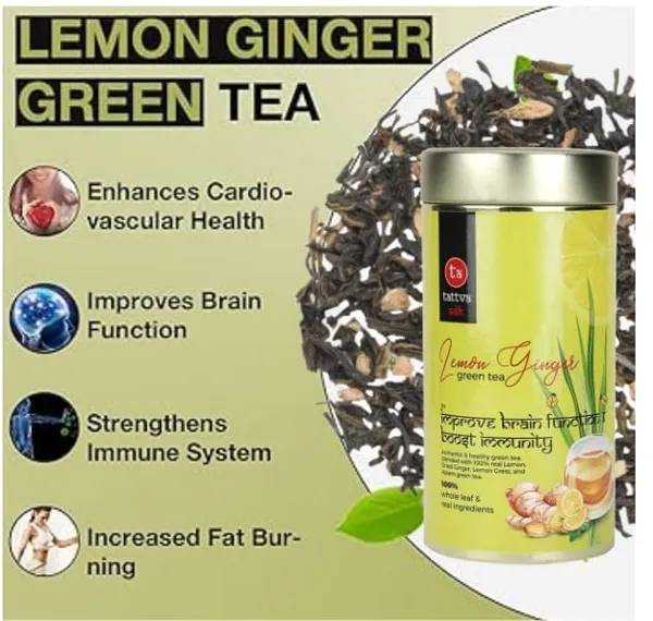 Tattva_Adih_Lemon_Ginger_Green_Tea_100G_60+_Cups_|Infusion_Tea,_Warming,_Ginger_Spice_And_Zesty_Lemon_Flavour_G/T_(100_Grams_Airtight_Container)