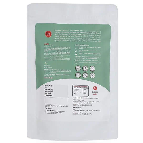 Tattva_Adih_Himalayan_Stinging_Nettle_Leaf_Herbal_Infusion,_50Gm_Pouch,_30+_Cups,_Anti-Inflammatory,_Caffeine-Free_Dried_Loose_Leaf,_Supports_Immunity,_Natural_Ingredients_Soothing_Hot_Drink,_Single_Ingridient_Pack_Of_2