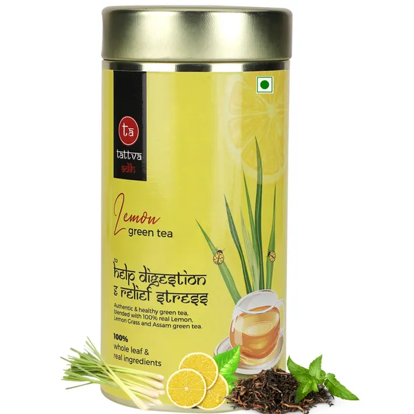 Tattva_Adih_Lemon_Green_Tea_100G_60+_Cups_|_All_Natural_Ingridients,_No_Natural_Or_Aritificial_Flavours,_Zero_Calories_-_Improves_Metabolism_&_Reduces_Waist_I_Loose_Leaves_(100_Grams_-_Airtight_Container)