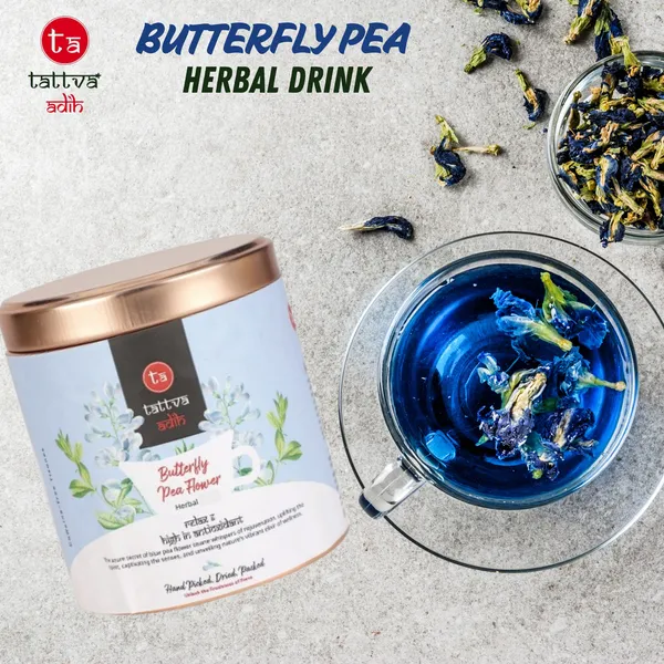 Tattva_Adih_Pack_Of_5_Herbal_Drink_Gift_Set_With_Butterfly_Pea_Flower_(25G),_Rose_Petals_(25G)_In_Airtight_Containers_And_Two_Ceramic_Cups_(Pack_Of_5,_Drink_Gift_Hamper)