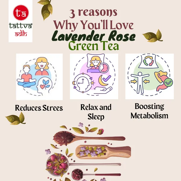 Tattva_Adih_Lavender_Rose_Green_Tea_100G,_60+_Cups_I_100%_Whole_Leaf_And_Real_Ingridients_I_Loose_Leaves_I_Relax_&_Sleep_(100_Grams_-_Airtight_Container)