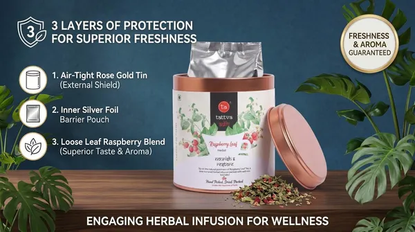 Tattva_Adih_Raspberry_Leaf_Drink,_50_Grams_Airtight_Tin,_30+_Cups_For_Pcos_Pregnancy_And_Fertility_Support_|_Natural_Herbal_Blend_For_Hormonal_Balance_Reproductive_Health_And_Women’S_Wellness_|_Caffeine_Free|