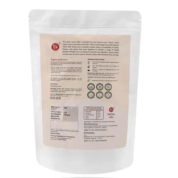 Tattva_Adih_Raspberry_Leaf_Drink,100_G_Ziplock_Pouch_,_60+_Cups_For_Pcos_Pregnancy_And_Fertility_Support_|_Natural_Herbal_Blend_For_Hormonal_Balance_Reproductive_Health_And_Women’S_Wellness_|_Caffeine_Free