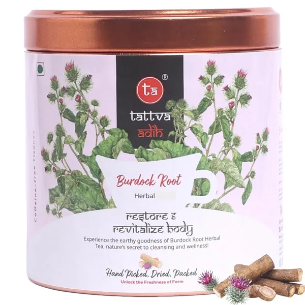 Tattva_Adih_Burdock_Root_Drink_60G,_40+_Cups_|_Natural_Herbal_For_Skin_Health,_Digestion_&_Liver_Support_|_Caffeine-Free_Dried_Powder_In_Airtight_Tin_(60_G,_Burdock_Root_Drink)