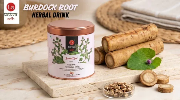 Tattva_Adih_Burdock_Root_Drink_60G,_40+_Cups_|_Natural_Herbal_For_Skin_Health,_Digestion_&_Liver_Support_|_Caffeine-Free_Dried_Powder_In_Airtight_Tin_(60_G,_Burdock_Root_Drink)