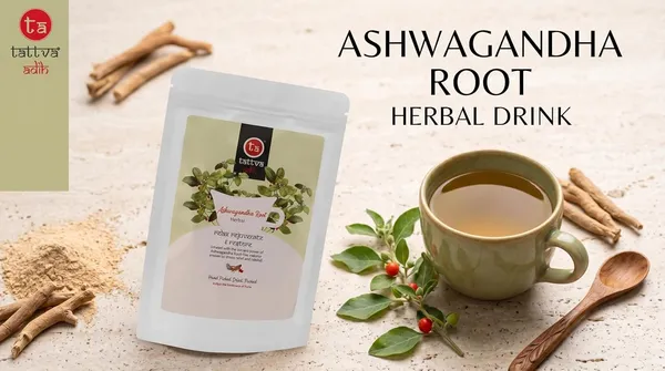Tattva_Adih_Ashwagandha_Root_Drink_100G,_60+_Cups_Natural_Ayurvedic_Stress_Relief,_Energy_&_Immunity_Support_Ashwagandha_Herbal_Drink_In_Ziplock_Pouch_100G