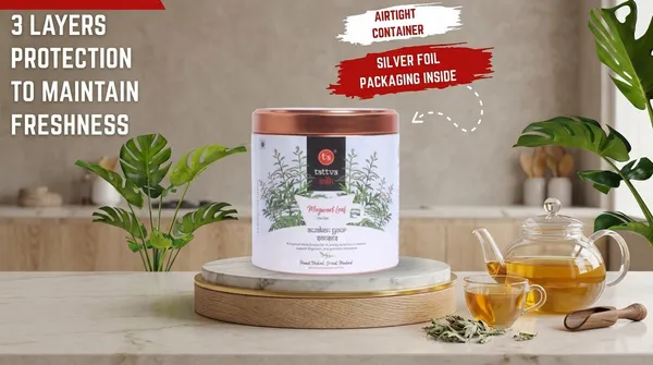 Tattva_Adih_Mugwort_Leaf_Herbal_Infusion_50G_30+_Cups_|_Supports_Energy,_Digestion,_Brain_Health_&_Hair_Wellness_|_Caffeine-Free_|_Soothing_Herbal_Leaves_In_Airtight_Tin_(50_G,_Mugwort_Leaf_Drink)
