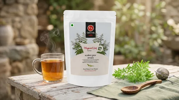Tattva_Adih_Mugwort_Leaf_Natural_Herbal_Infusion_100G_60+_Cups_|_Supports_Energy,_Digestion,_Brain_Health_&_Hair_Wellness_|_Caffeine-Free,_Soothing_Herbal_Leaves_(100G_Ziplock_Pouch,_Mugwort_Leaf_Drink)