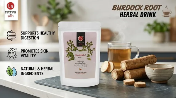 Tattva_Adih_Burdock_Root_Drink_100G,_60+_Cups_|_Natural_Herbal_For_Skin_Health,_Digestion_&_Liver_Support_|_Caffeine-Free_Dried_Powder_In_Ziplock_Pouch_(100_G,_Burdock_Root_Drink)