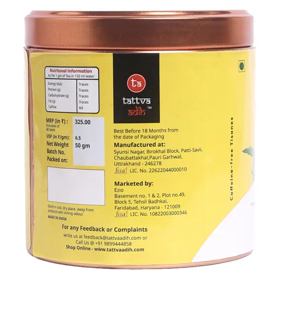 Tattva_Adih_Pure_Dandelion_Root_|_50_Gm_Tin,_25+_Cups|_Caffeine_Free_|_Liver_Cleanse_|_Digestion_Support_-_Gut_Health_|_Powerhouse_Of_Antioxidants_I_Single_Ingredient_|_Natural_Herbal_Infusion