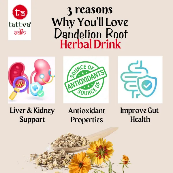 Tattva_Adih_Pure_Dandelion_Root_|_50_Gm_Tin,_25+_Cups|_Caffeine_Free_|_Liver_Cleanse_|_Digestion_Support_-_Gut_Health_|_Powerhouse_Of_Antioxidants_I_Single_Ingredient_|_Natural_Herbal_Infusion