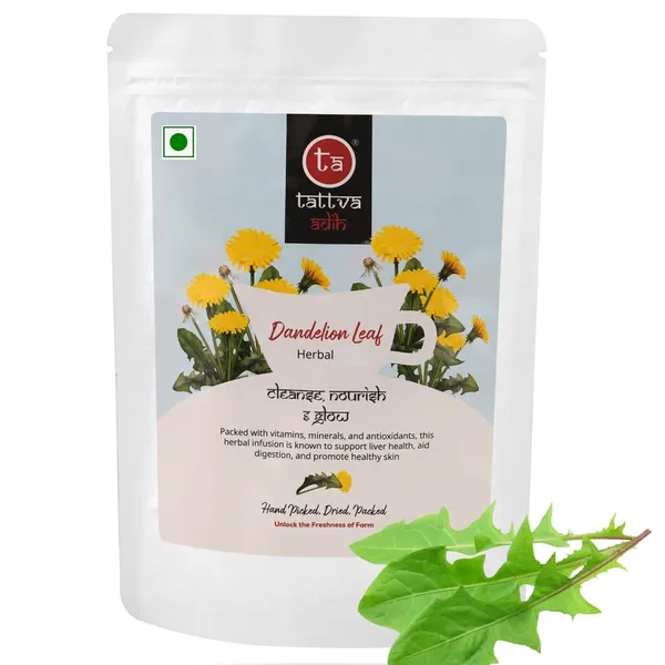 Tattva_Adih_Dandelion_Leaves_Herbal_Infusion_100G,_60+_Cups,_Powerhouse_Of_Antioxidants,_Herbal_Tisane,_Caffeine_Free,_Powdered_Roots,_Hot_Drink