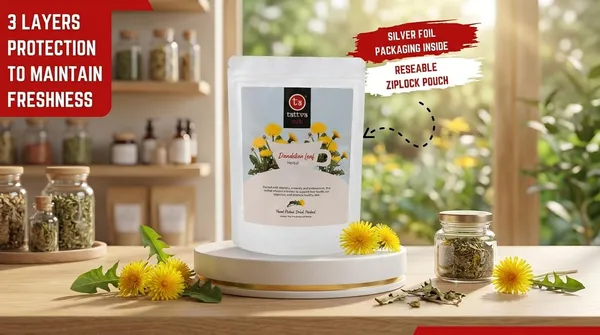 Tattva_Adih_Dandelion_Leaves_Herbal_Infusion_100G,_60+_Cups,_Powerhouse_Of_Antioxidants,_Herbal_Tisane,_Caffeine_Free,_Powdered_Roots,_Hot_Drink