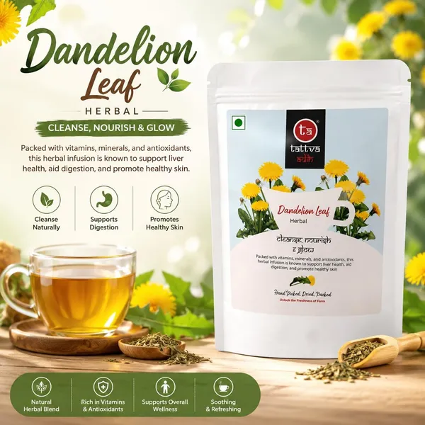 Tattva_Adih_Dandelion_Leaves_Herbal_Infusion_100G,_60+_Cups,_Powerhouse_Of_Antioxidants,_Herbal_Tisane,_Caffeine_Free,_Powdered_Roots,_Hot_Drink
