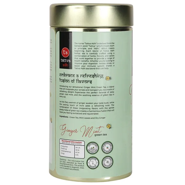 Tattva_Adih_Ginger_Mint_Green_Tea_100G_60+_Cups_|_Aids_Digestion_|_Refreshing_Whole_Green_Tea_&_Natural_Ginger_Mint_(100_Grams_(Airtight_Container))