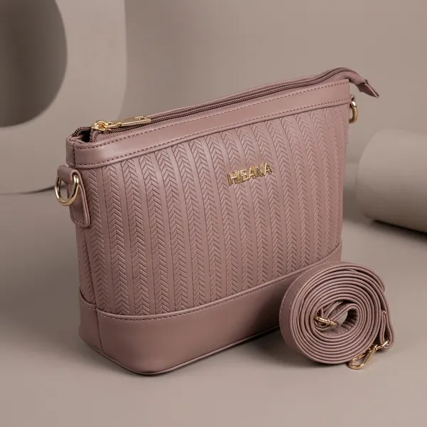 Mauve_Vegan_Leather_Chevron_Textured_Sling_Bag_For_Women