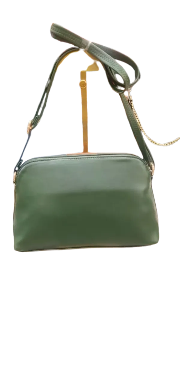 Green_Vegan_Leather_Stripe_Detail_Crossbody_Bag_For_Women
