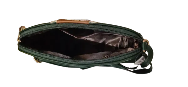 Green_Vegan_Leather_Stripe_Detail_Crossbody_Bag_For_Women