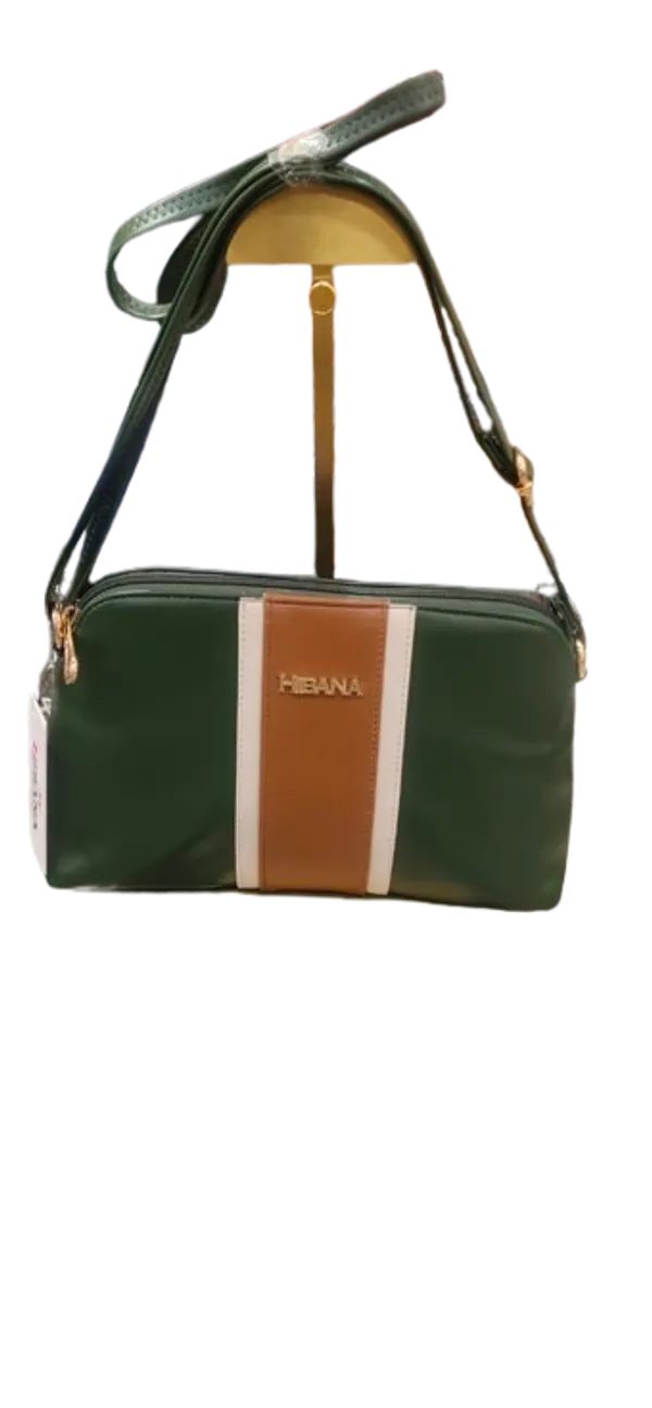Green_Vegan_Leather_Stripe_Detail_Crossbody_Bag_For_Women