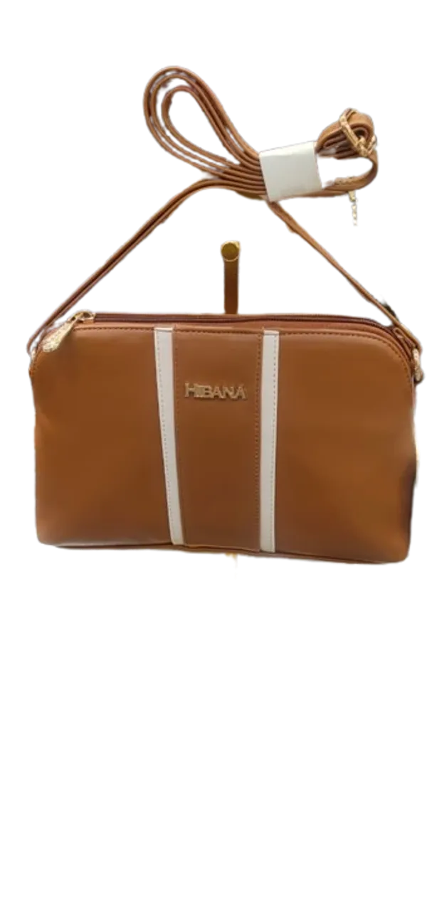 Brown_Vegan_Leather_Striped_Crossbody_Handbag_For_Women