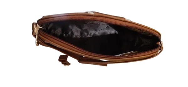 Brown_Vegan_Leather_Striped_Crossbody_Handbag_For_Women