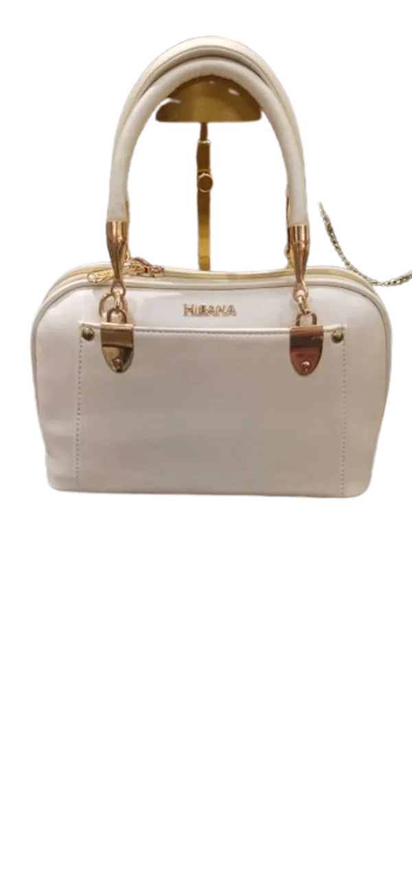 Champagne_Vegan_Leather_Structured_Bag_For_Women