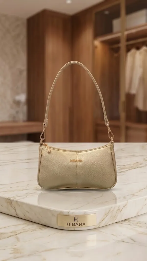 Beige_Vegan_Leather_Curved_Shoulder_Bag_For_Women