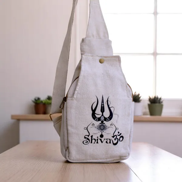 White_Cotton_Crossbody_Bag_For_Men_&_Women
