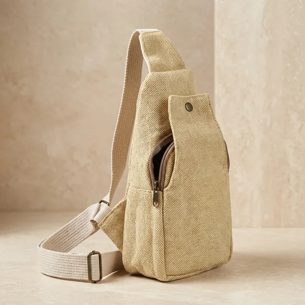 Yellow_Cotton_Crossbody_Bag_For_Men_&_Women