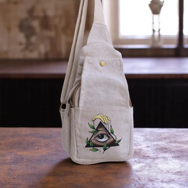 White_Cotton_Crossbody_Bag_For_Men_&_Women